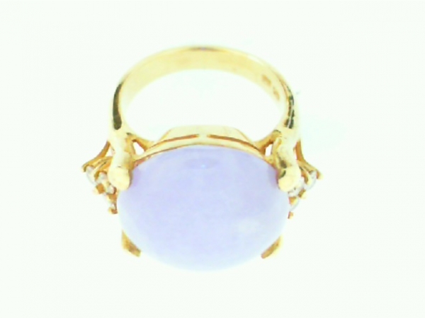 Estate & Vintage Jewelry - ESTATE PURPLE JADE RING